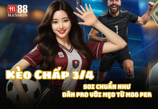 Soi Kèo Chấp 3/4 Chuẩn Như Dân Pro Với Mẹo Từ M88 PER